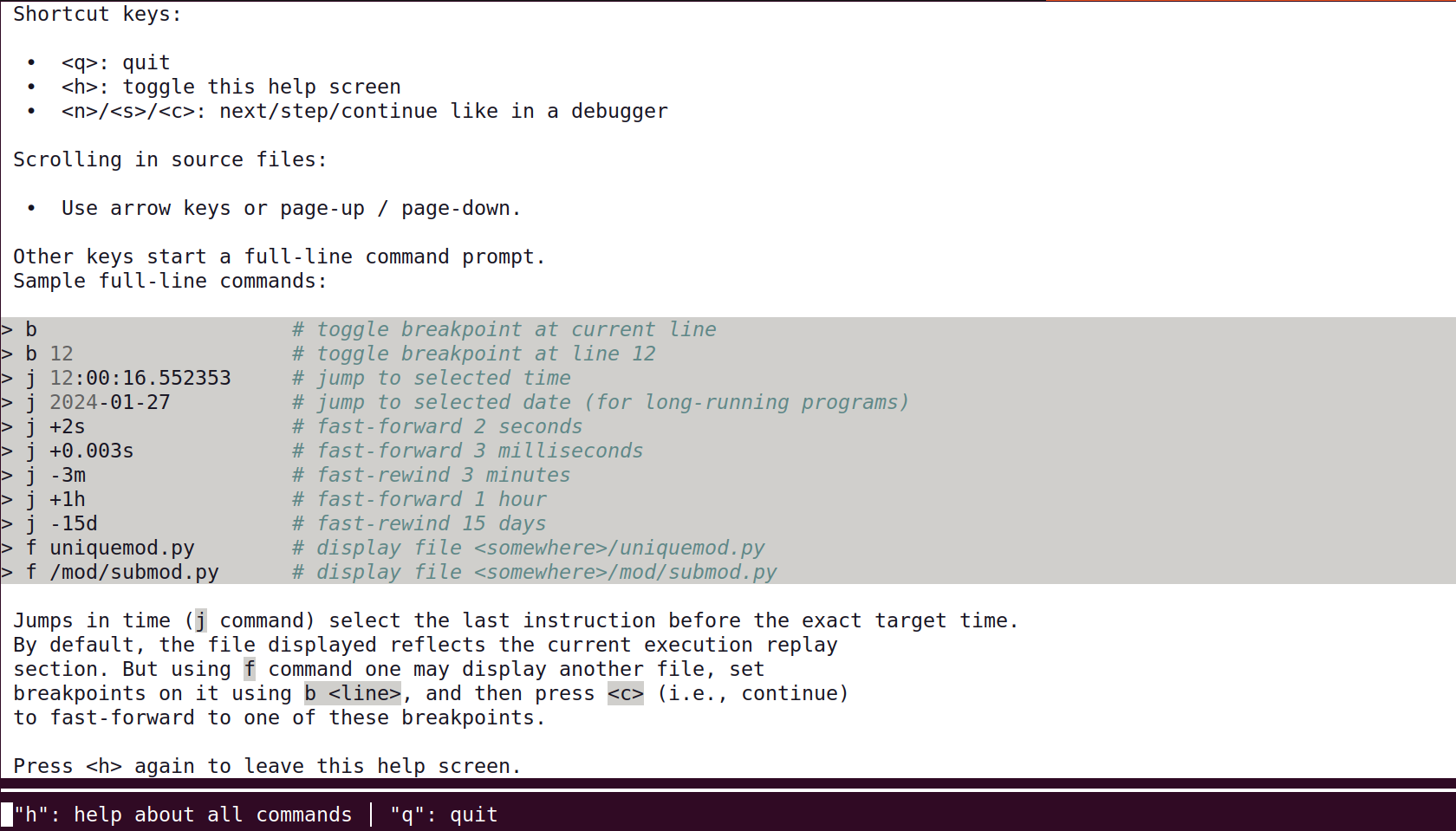 trackexec-replay-help