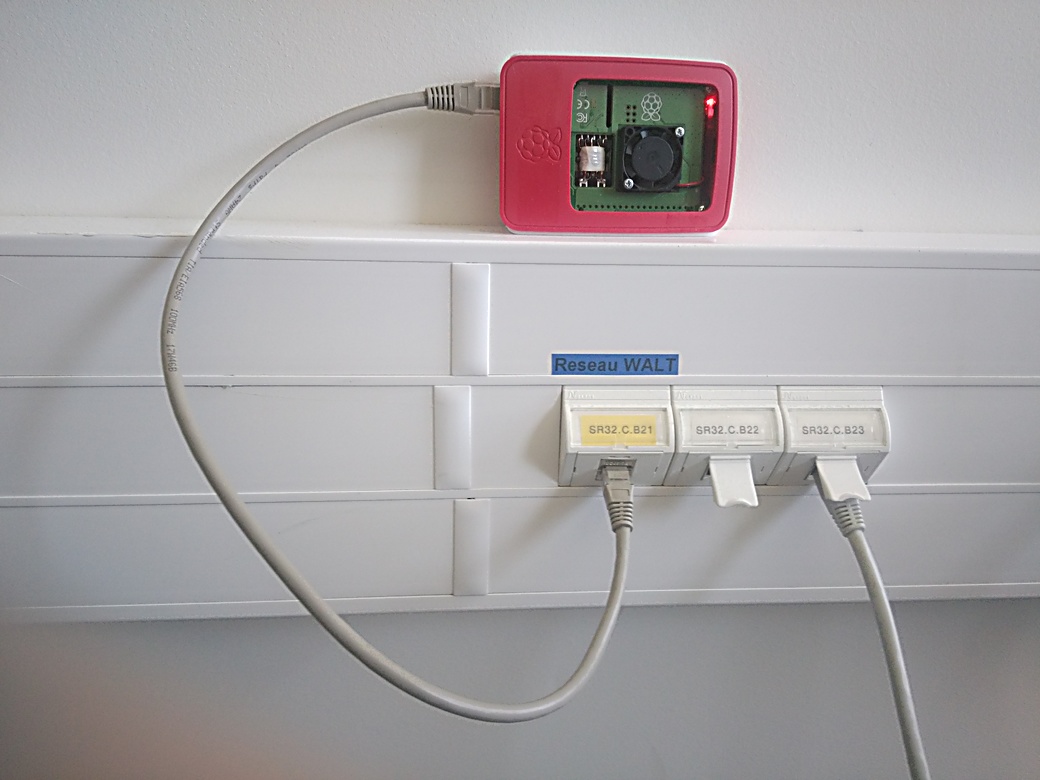 Rpi 3B+ node on wall plug
